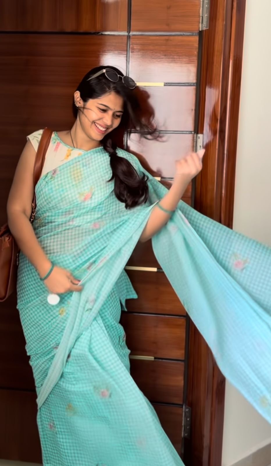Pure Mal Cotton Saree with Digital Print & Lace Border for Summer Wear - Image 2